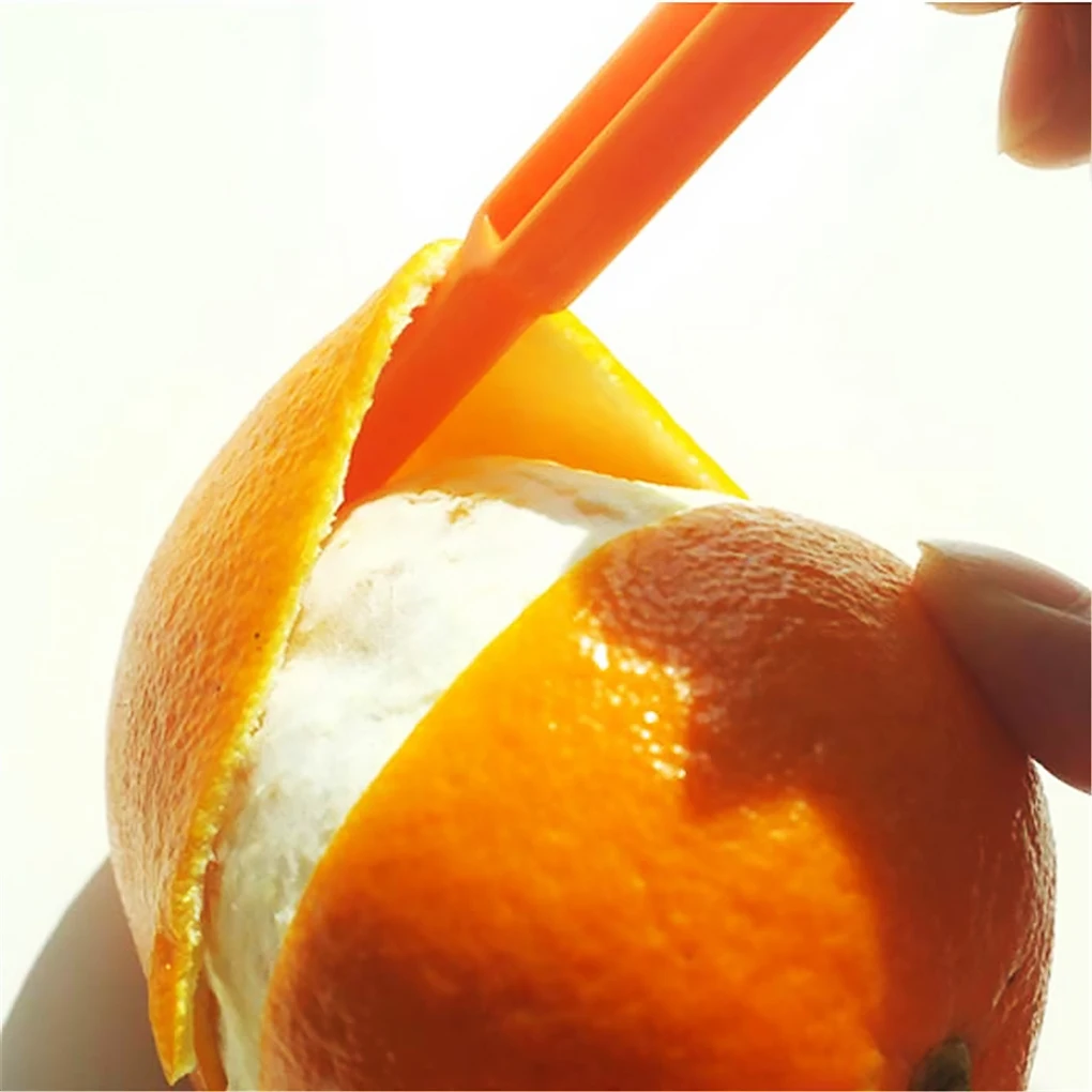 6pcs Orange Peelers orange device skinning knife juice helper Citrus Opener fruit vegetable tools Kitchen Tool | Дом и сад
