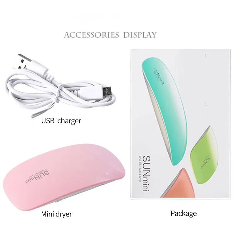

8colors Gel Nail Polish Kit Varnishes Semi Permanent Set With Mini UV LED Nail Lamp Dryer For Manicure Art