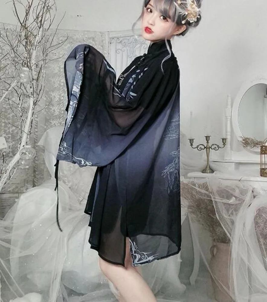 Кимоно женское японский кардиган рубашка блузка женские летние пляжные Топы -