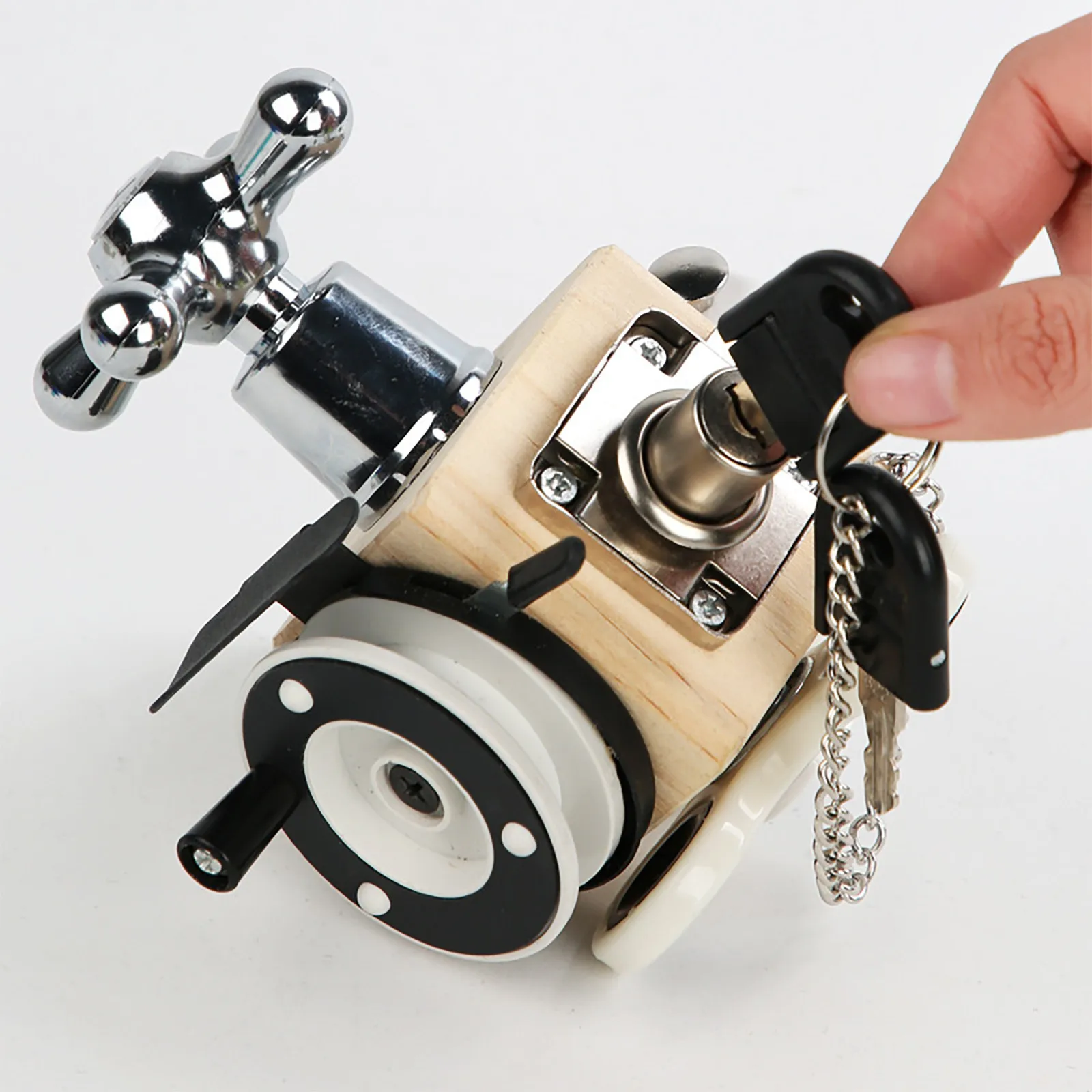 

Busy Activity Toy For Kids Montessori Toy Sorter Toy Learning Basic Life Skills Sensory Early Education Toys for Kids Birthday