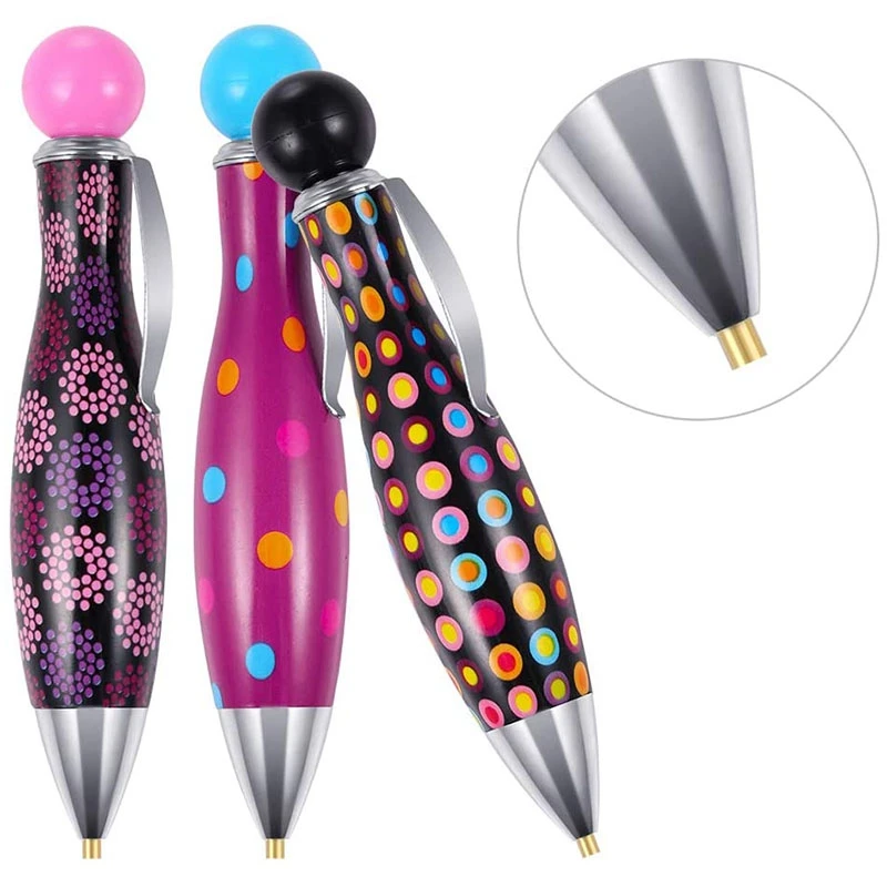 26 шт. алмазная живопись точка дрель ручка инструменты для вышивки картин со