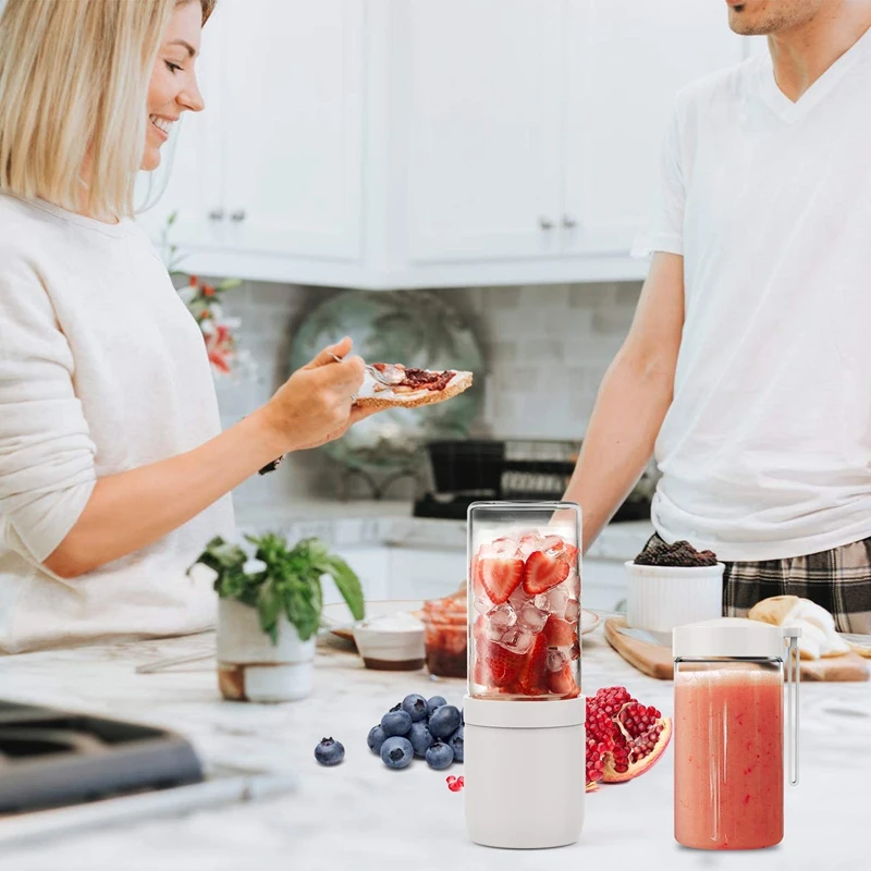 Портативный стеклянный блендер беспроводной персональный Jucier чашка с