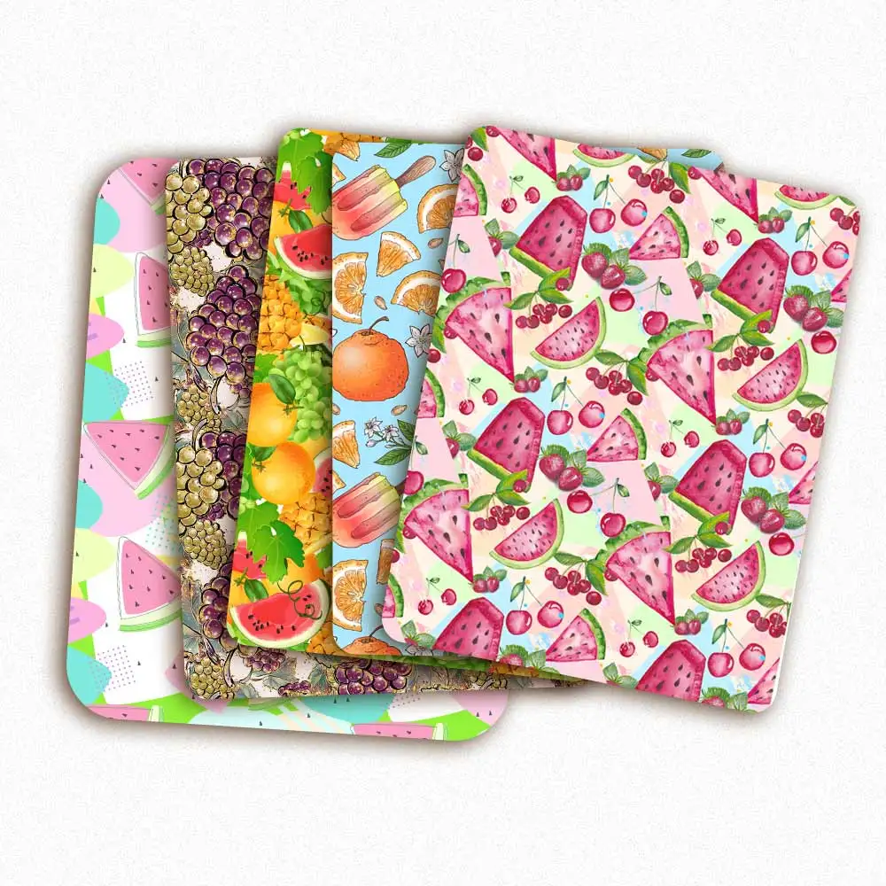 Ткань из полиэстера и хлопка длина до половины метра ткань с рисунком для шитья