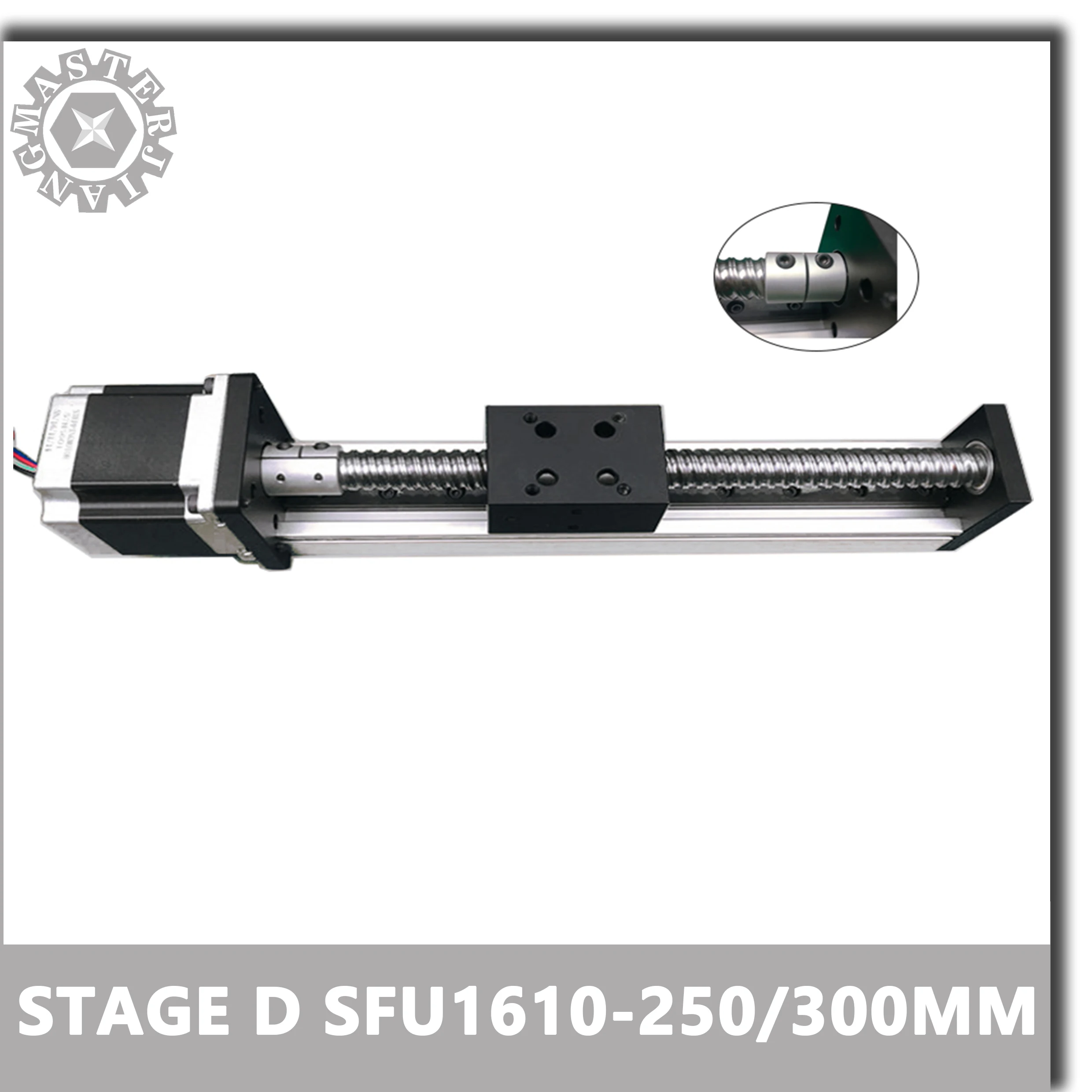 SGX SFU1610 250/300 мм этап D высокая точность Эффективная величина хода шариковый винт