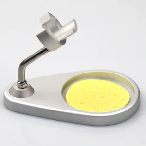 quicko t12 s9 soldering iron stand support holder base for m8 p9 handle metal solder support station soldering safety free global shipping