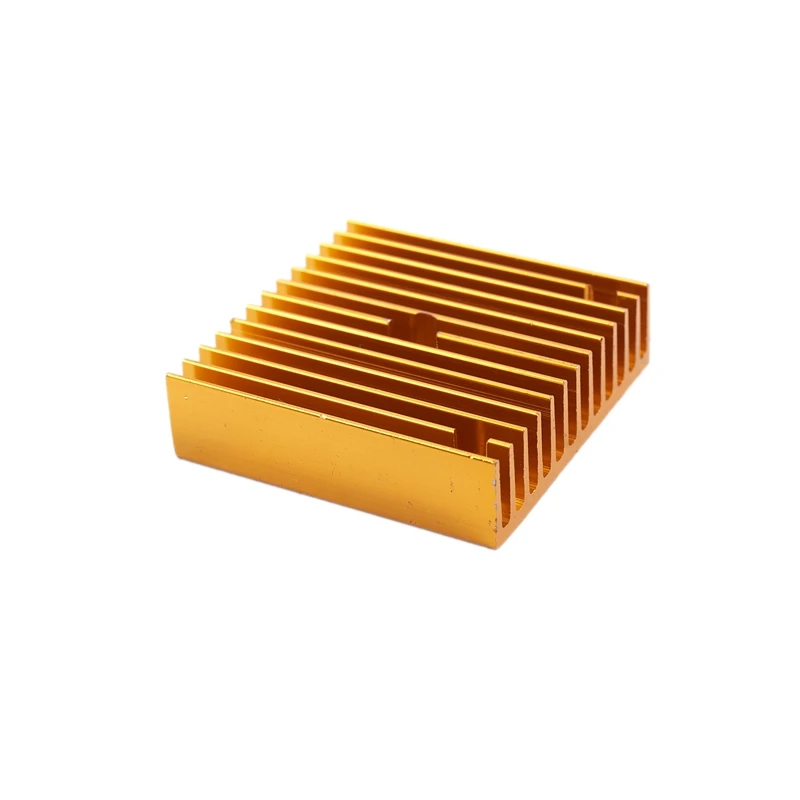 MK7 MK8 Extruder Heat Sink 40*40*11 Golden Metal 3D Printer Makerbot Prusa i3 | Компьютеры и офис