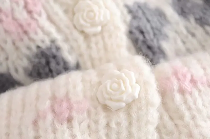 Винтажные шикарные женские свободные свитера в стиле бохо с глубоким V-образным