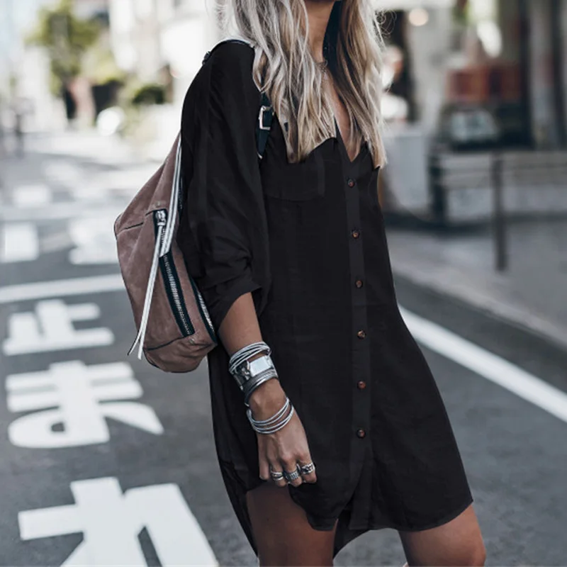 Летнее пляжное платье новая хлопковая Пляжная накидка белый черный купальник