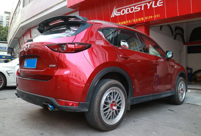 Для Mazda 3 axela хэтчбек CX 5 4 спойлер задний Багажник крыло VT стиль автомобиль из