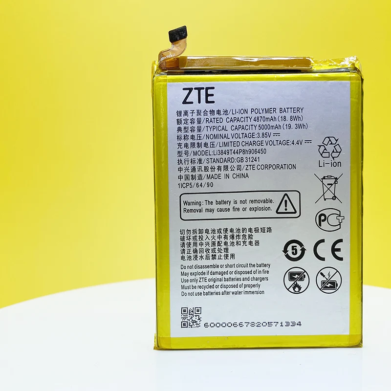 new original 5000mah li3849t44p8h906450 battery for zte blade a6 a6020 a6 lite a0622 smart phone high quality battery free global shipping