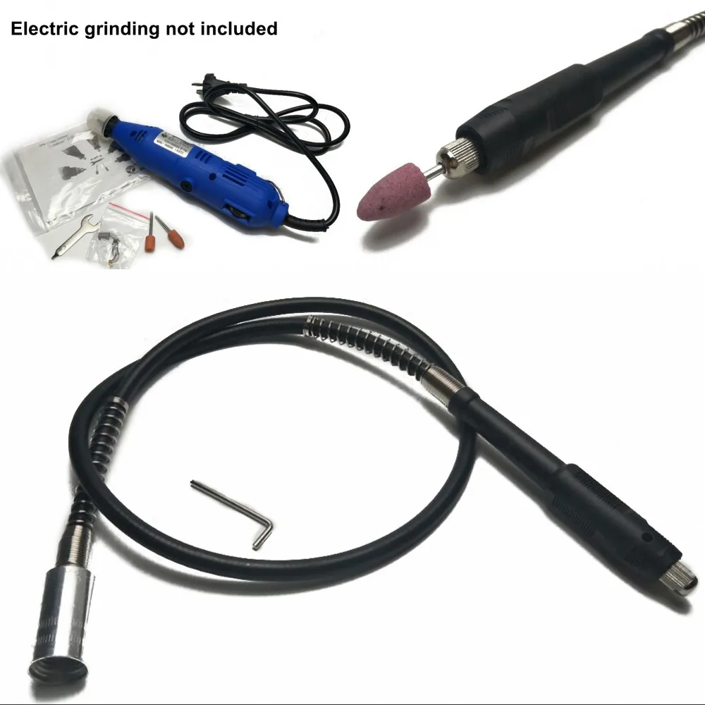 

Home Easy Install Drill Polishing Machine Accessories Practical Replacement Plastic Rotary Tool Connection Flexible Shaft