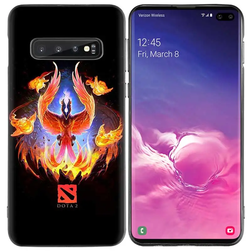 Dota 2 ТПУ силиконовый чехол для Sams Coque Ung Galaxy S10 S10e S9 S8 S7 Edge J8 J6 J4 Note 8 9 10 Plus 5G Fundas Capa