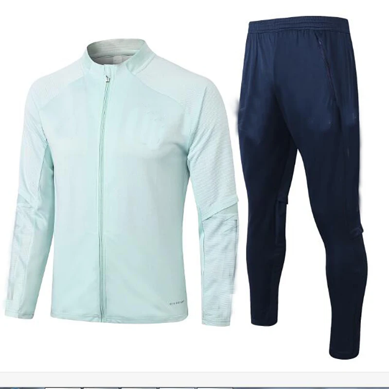 

Siddons New High Quality Men Training Suit 2021 Soccer Jacket Maillot De Foot Long Sleeve Football Tracksuit