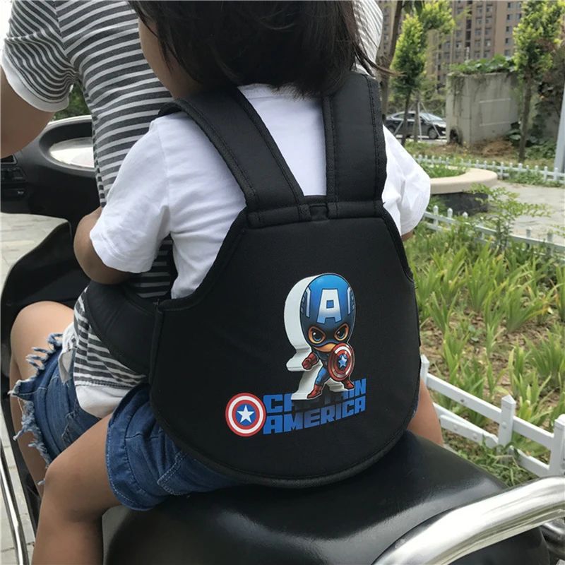 Дети мотоцикл велосипед Регулируемый ремень безопасности электромобиль