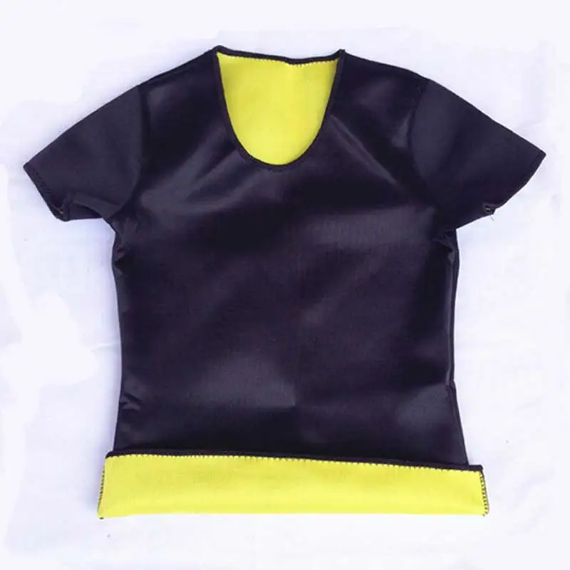 Shaper Shirt Unisex Neoprene T For Sweating Shapewear Women Slimming Vest Sweat Sauna Tank Top Abdomen Fat Burning | Женская одежда