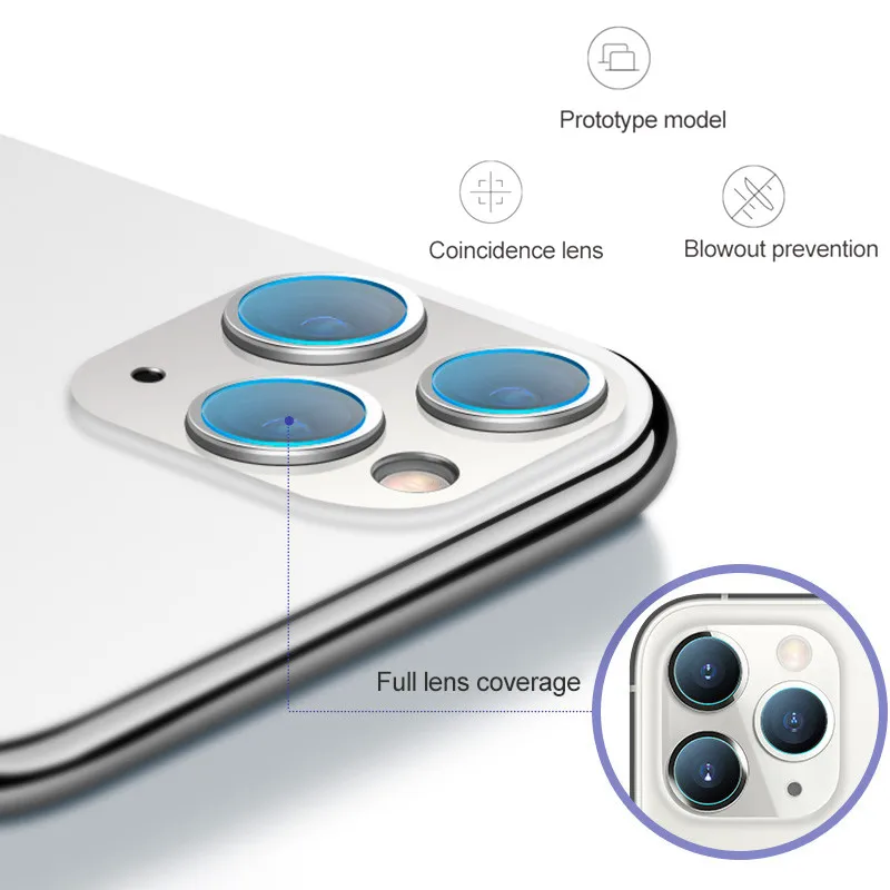 2 в 1 Защитное стекло для iphone 11 защита экрана aiphone 11promax pro закаленное с камерой len cam