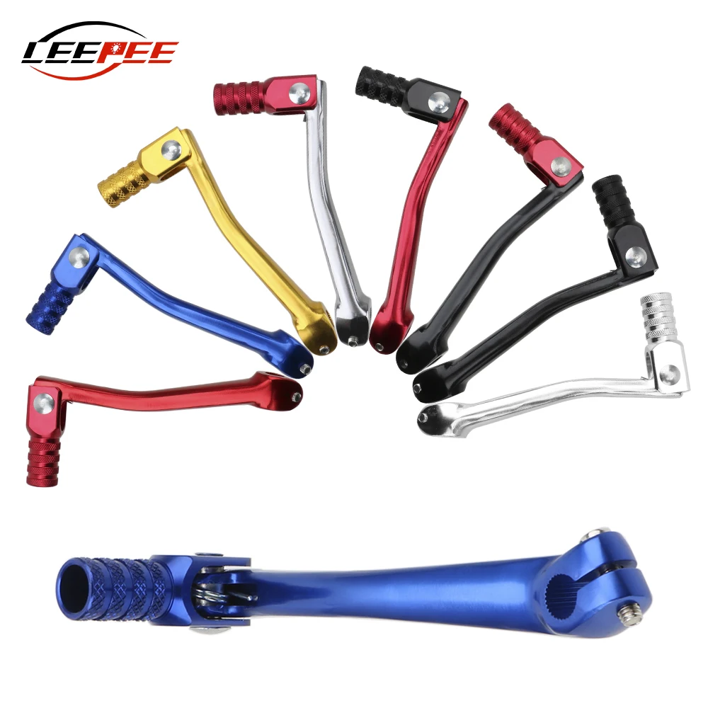 

Universal Motorcycle Gear Lever Shifter Moto Parts CNC Alloy Motorbike Accessories For TGR 250 J1 J2 Cheetah T4 50/70/90/110cc