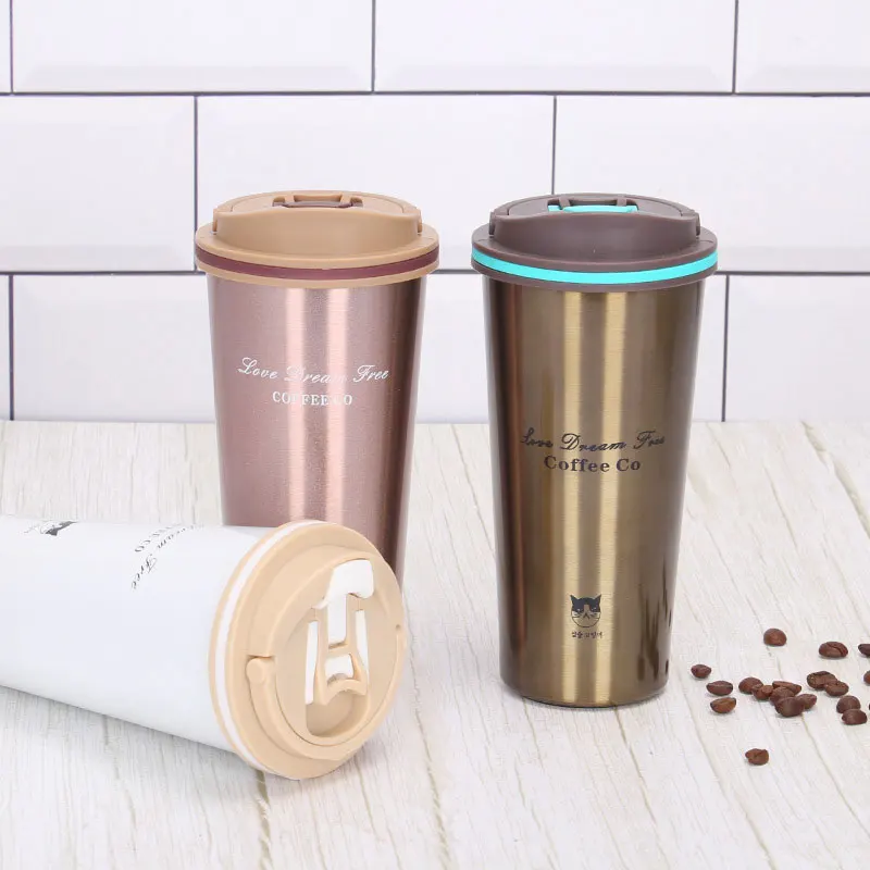 500 мл портативный термос кружка с крышкой из нержавеющей стали уплотнение