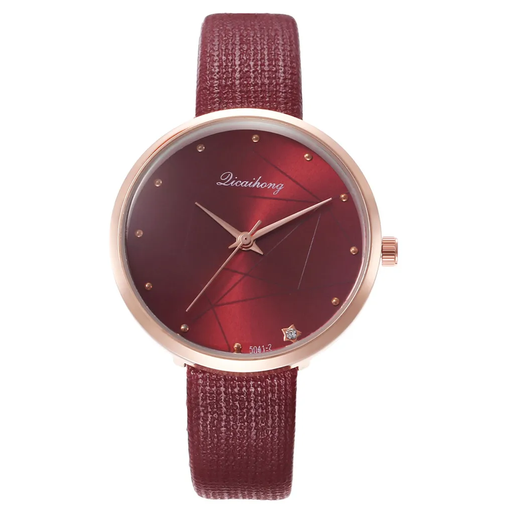 Женские характерные геометрические фигуры модные часы с ремешком Модные женские