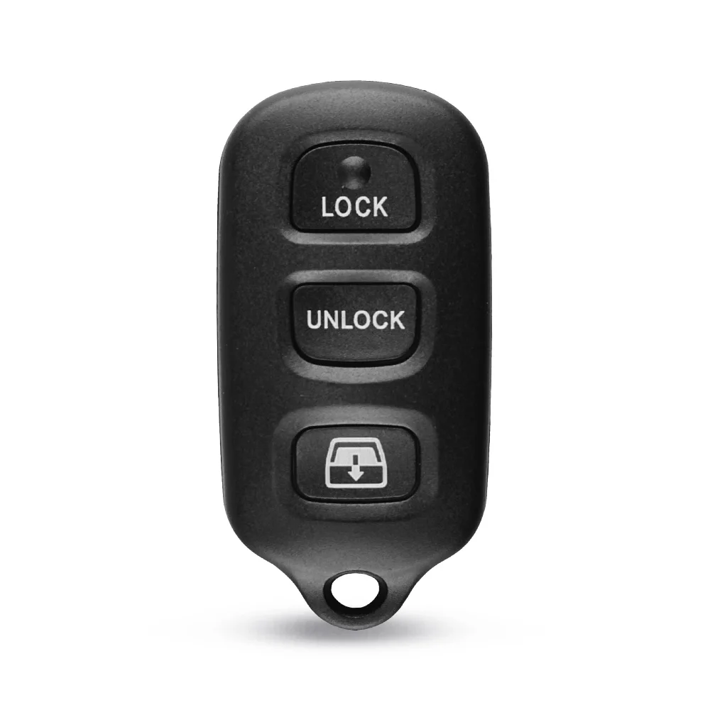 Чехол для дистанционного ключа Dandkey 4 BT 3 кнопки + Замена запаха Toyota Sequoia 4runner 2003 2008