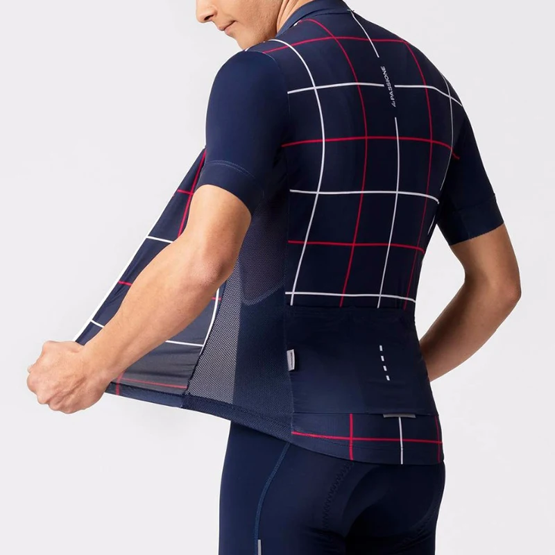 Мужская футболка с коротким рукавом La пассион дышащая командная веломайка для