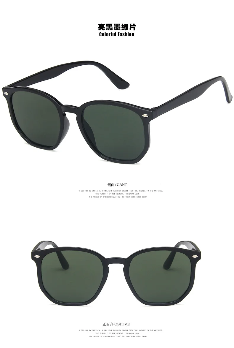 Женские и мужские винтажные солнцезащитные очки Zonnebril дизайнерские