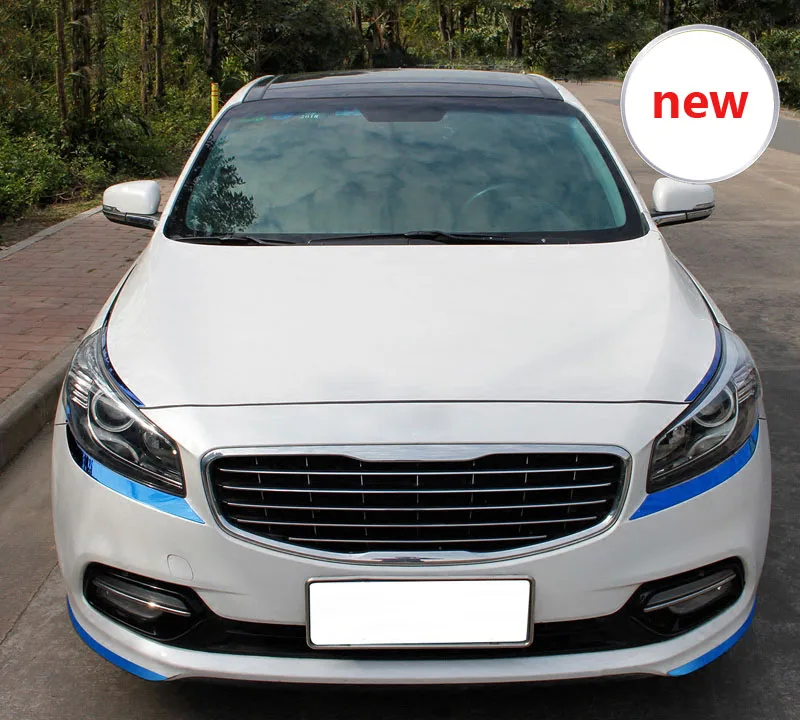 

For KIA K4 Front Corner Decoration Body Trim Stainless Steel Headlight Trim Strip