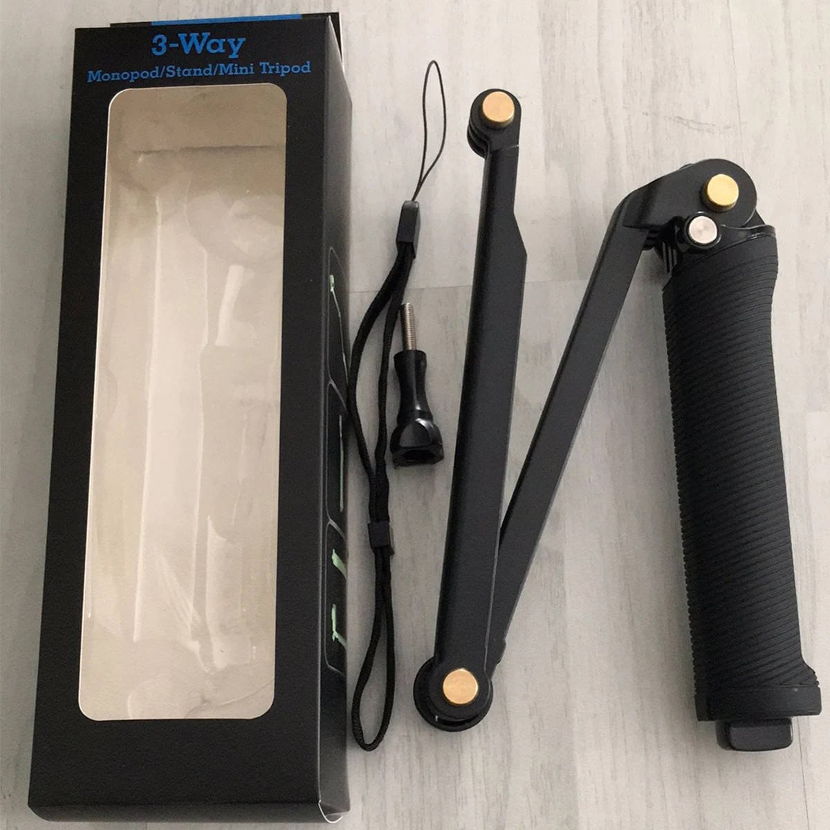 GoPro 3-Way Monopod ArmMount Регулируемая Подставка Кронштейн ручной захват 3 Way штативы для