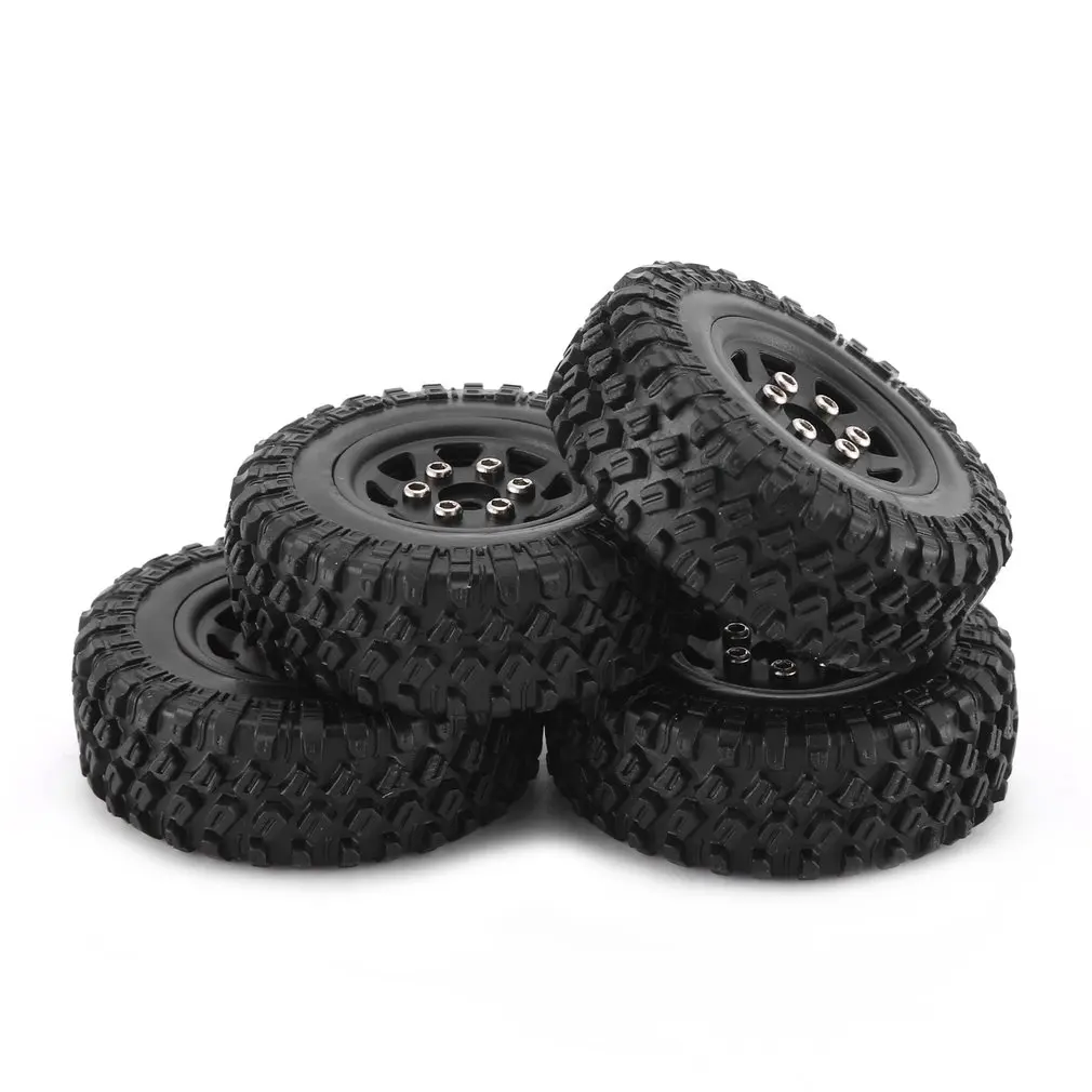 

4 Pcs Durable RC Car 2.2" Wheel Tires For Trx6 KM2 AXI03004 AXI03005 Fine Workmanship And Good Performance