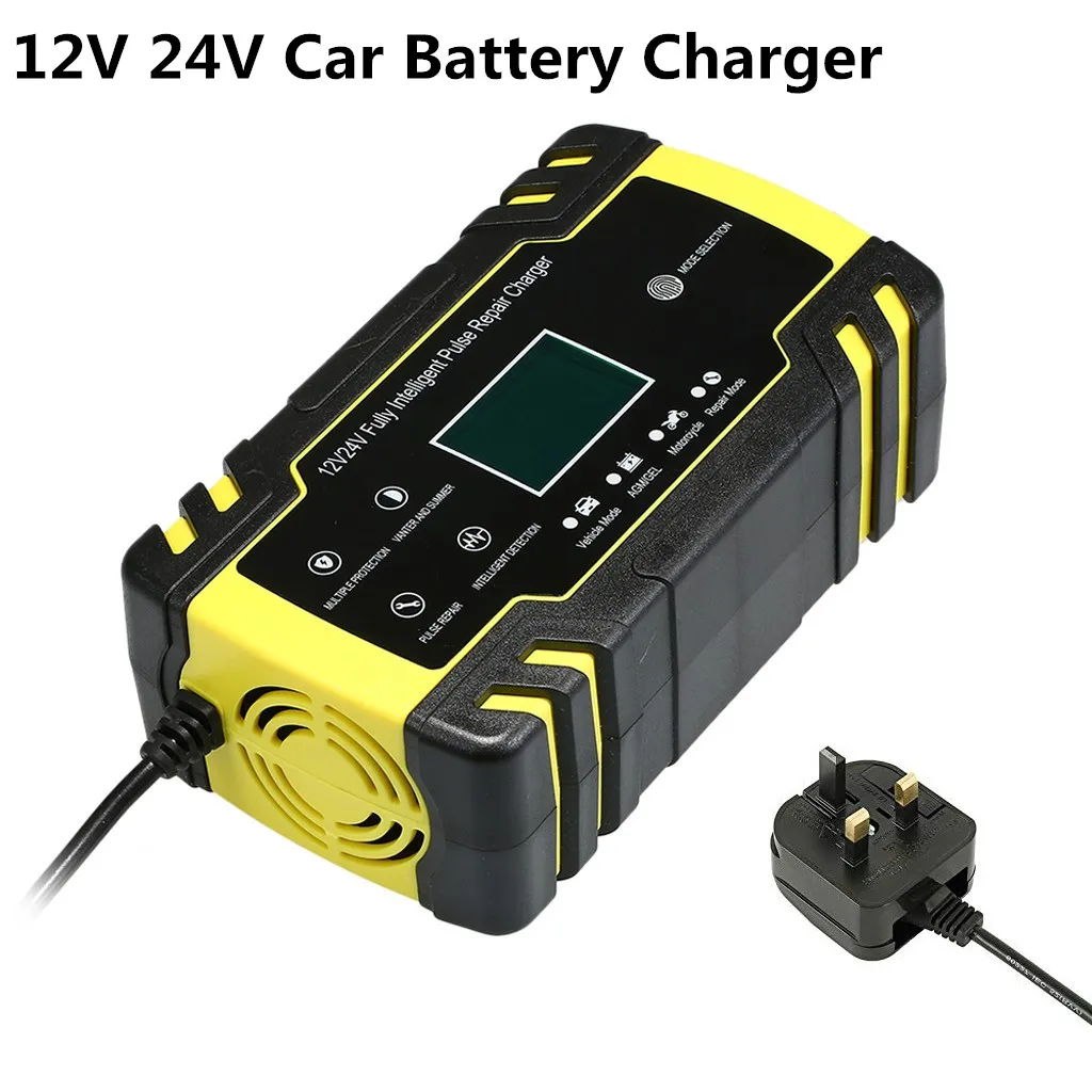 Полностью автоматическое автомобильное зарядное устройство для аккумуляторов 12
