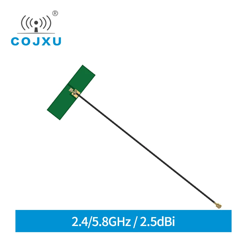 

PCB Встроенная антенна 2,4 ГГц 5,8 2dBi IPEX Интерфейс всенаправленный небольшой Размеры антенны самоклеящаяся Cojxu TXWF-PCB-4212