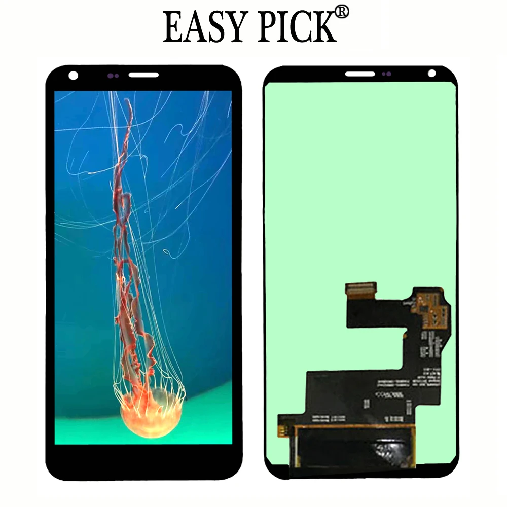 LCD No Frame Для LG Q6/Q6+ Dual/Q6 Плюс/M700A M700N US700 M703 M700H M700Y US700 M700TV ЖК-дисплей Дисплей кодирующий преобразователь сенсорного экрана в сборе - Цвет: LCD No Frame
