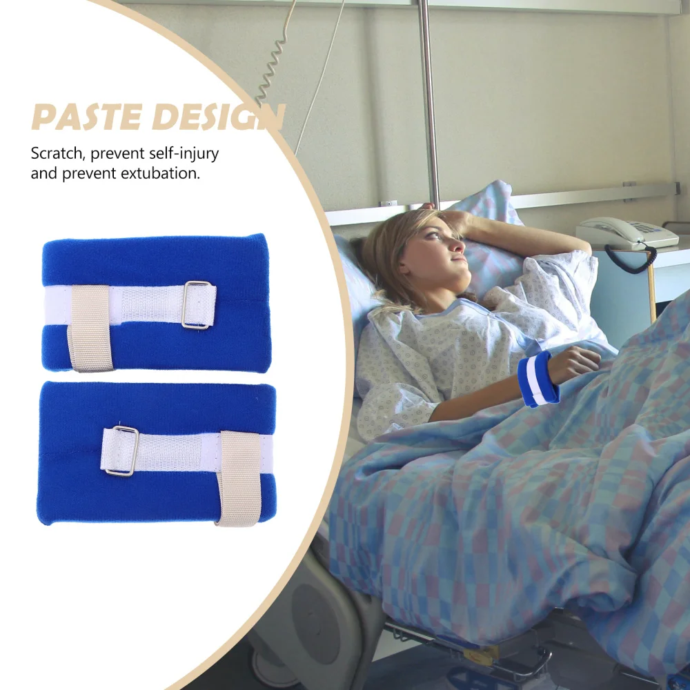 

2pcs Restraints Patient Bed Limb Holders for Hands Feet