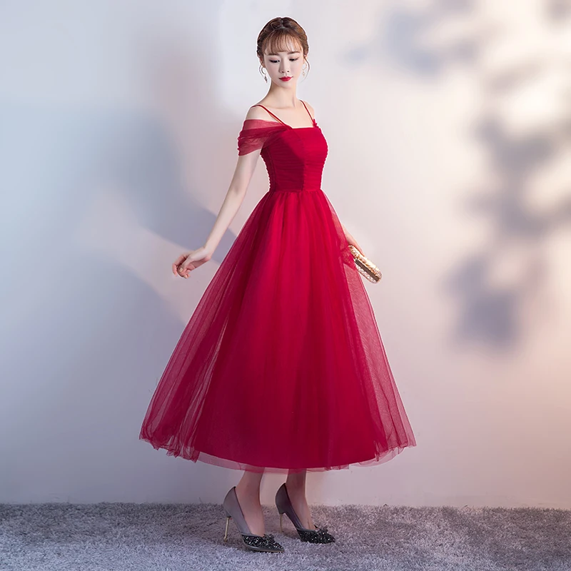 Платья для подружки невесты серого размера плюс Tulleillusion длина ниже колена