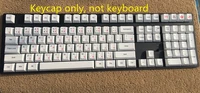dye sub mechanical keycap 108 keys dyesub pbt japanese korean printing keycaps cherry profile for mechanical keyboard