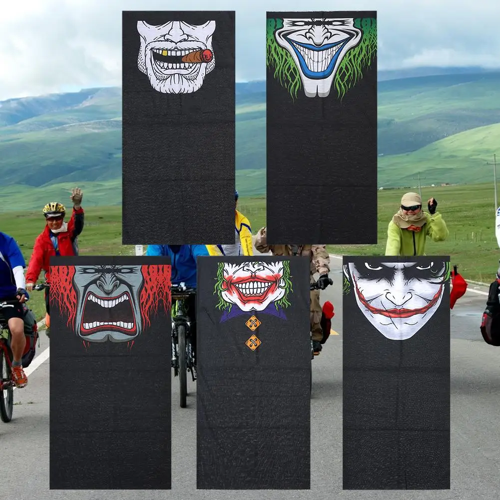 Маска для езды на мотоцикле и велосипеде с рисунком черепа призрака | Автомобили