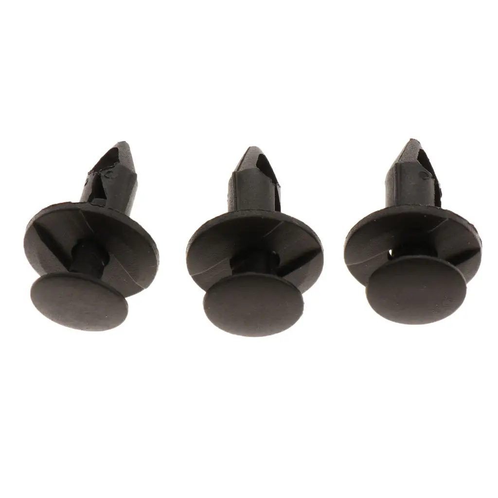 

Черное отверстие для автомобиля 100x8,5 мм, пластиковая заклепка, крепление для крыла, бампера, зажим для булавки