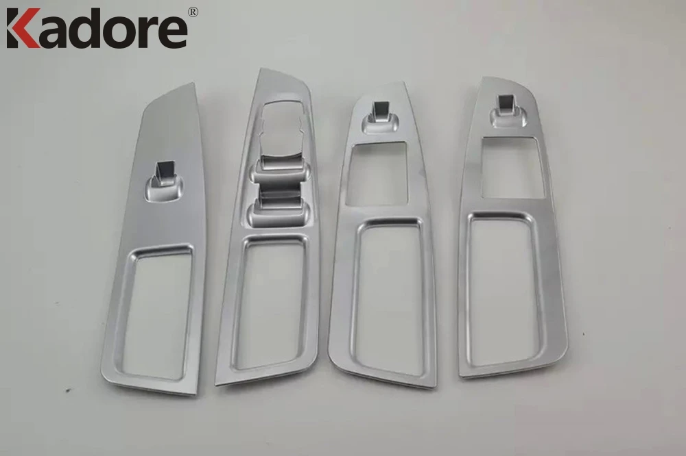 Для Ford Edge 2015 2016 2017 ABS матовая Автомобильная Внутренняя дверь подлокотник панель
