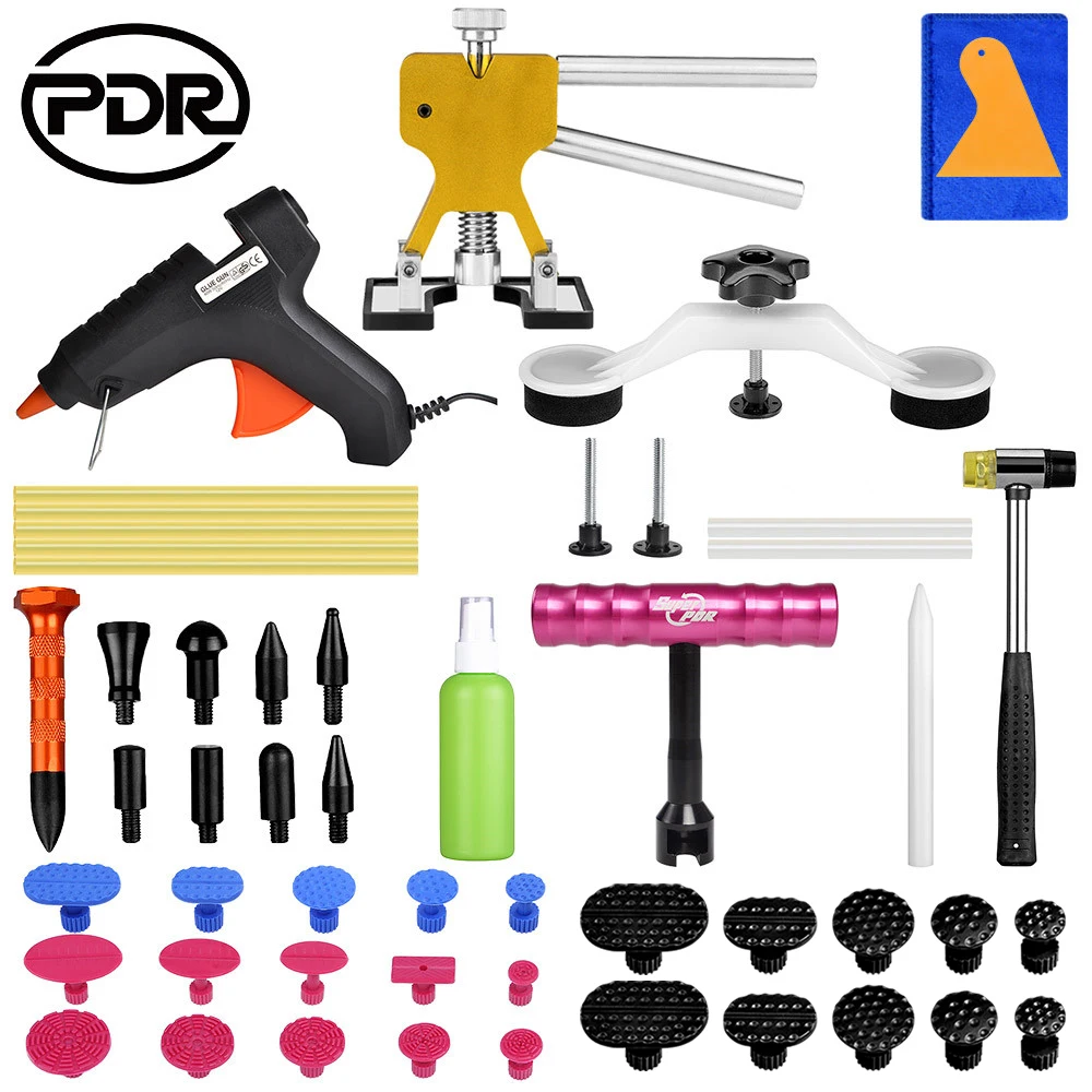 Супер Pdr клеевой пистолет Т-бар Дент подъемник клеевые палочки вкладки Молот