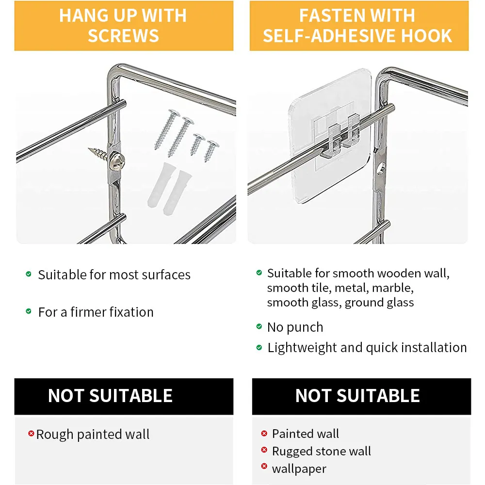 Настенная железная Полка для кухни настенные полки хранения органайзер