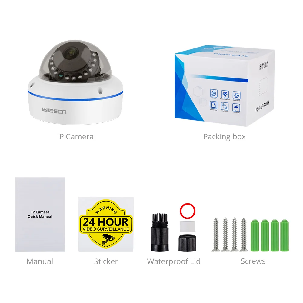 

IP- Super HD, 5 , 3 , 1080P, H.265