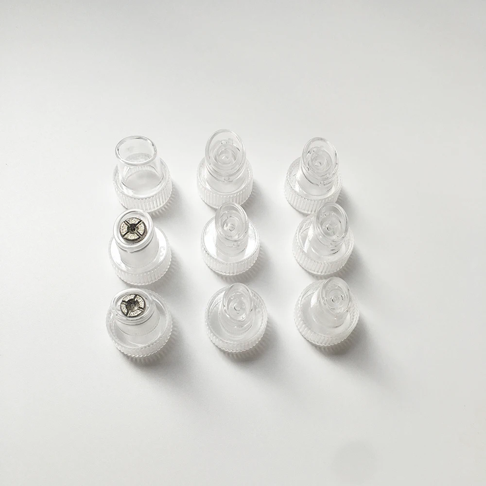 Сменный пластиковый наконечник Hydra для головы лица H2 O2 Кислородная Вода