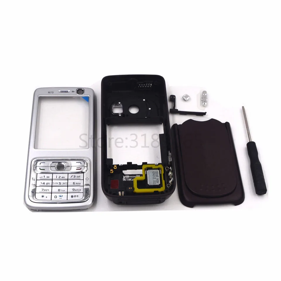 Новый оригинальный чехол для сотового телефона Nokia N73 с динамиком и портом