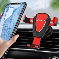 car mobile phone holder car gps navigation mobile phone holder bracket for toyota auris auto accessories