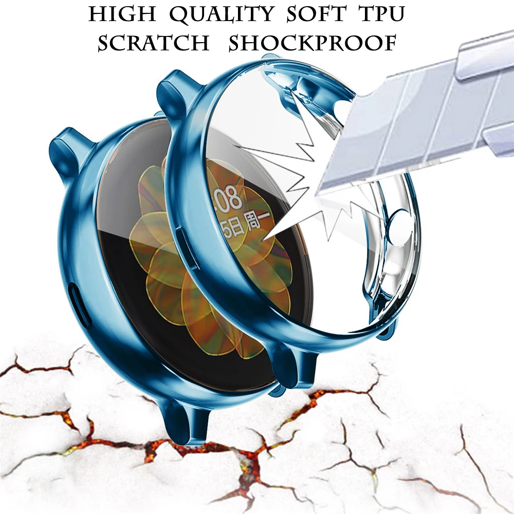 Высококачественный мягкий ТПУ чехол для часов бампер с защитой экрана Samsung Galaxy