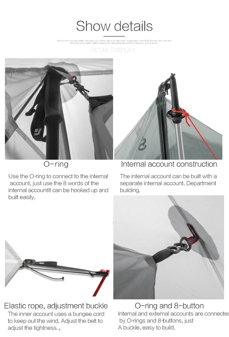LanShan 1 3F UL GEAR 1 Person Oudoor Сверхлегкая палатка для кемпинга Одноместный человек 3 сезона профессиональная 15D Silnylon Бесшумная палатка