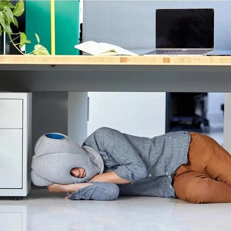 

Adjustable Travel Pillow Ostrich Pillow New Human Body Pillows Office Nap Student Rest Nap On Flight Artifact Travel Accessories