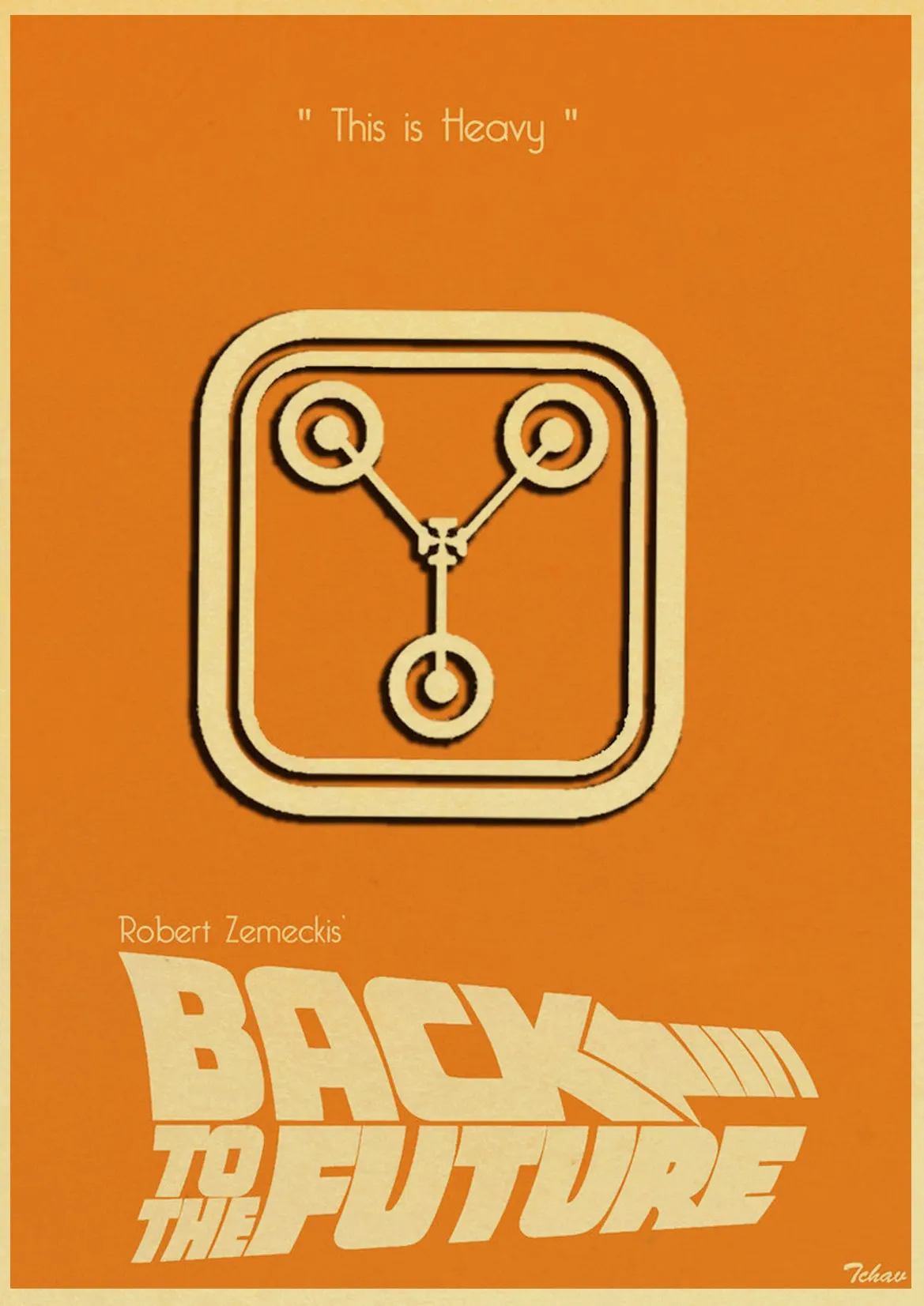 

New Arrival American Movie Back to the Future Posters High Definition Printed Retro Posters Home Room Wall Decor Art Painting
