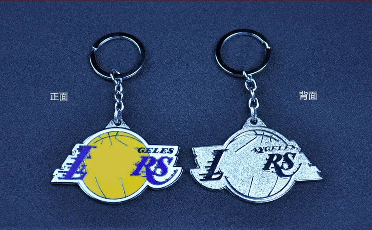 Модный металлический логотип баскетбольной команды США автомобильный брелок