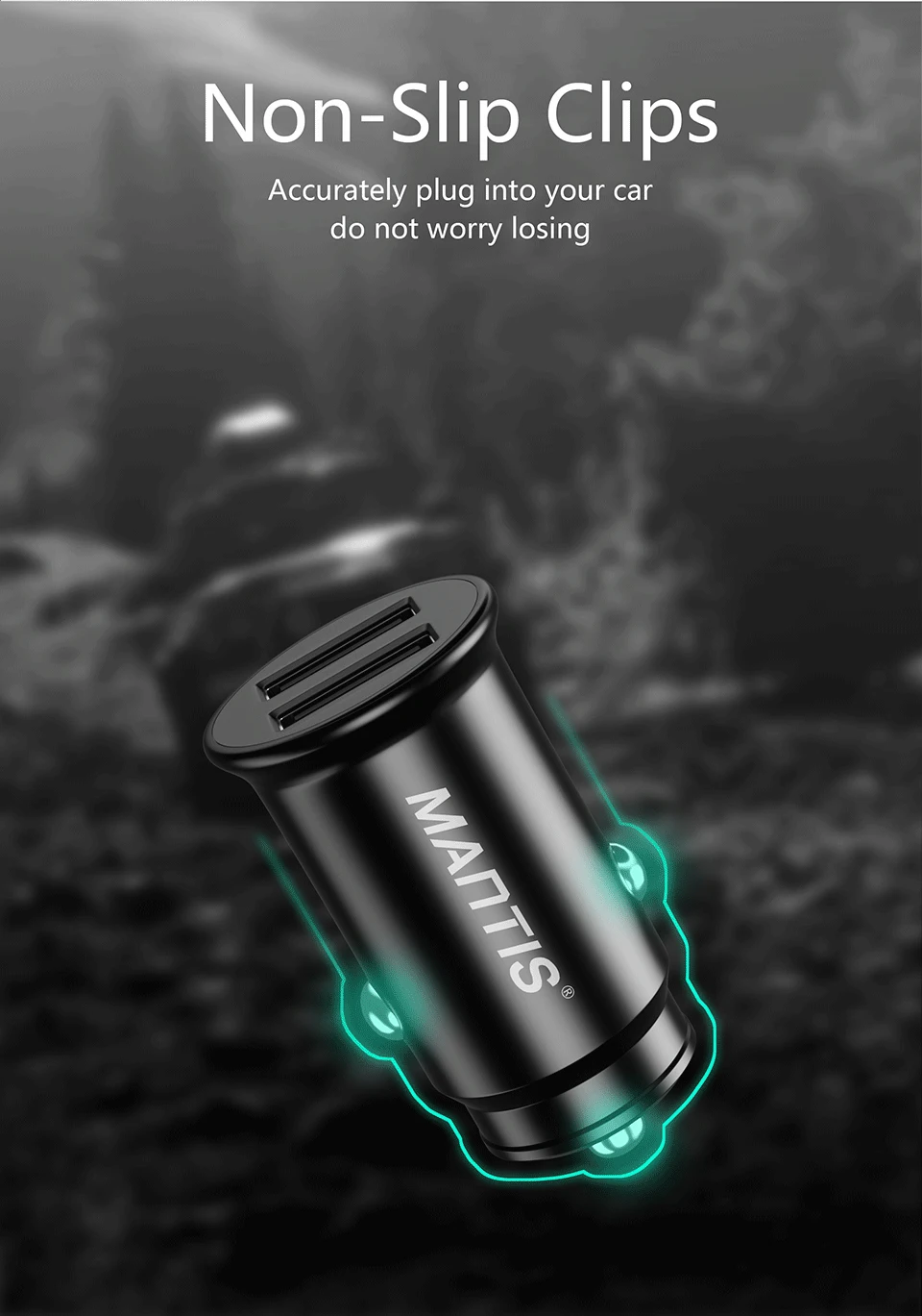 MANTIS USB Автомобильное зарядное устройство для samsung S10 Xiaomi Redmi Note 7 iPhone 11 Pro MAX X XR XS 8 Mini USB автомобильный адаптер зарядного устройства для телефона в автомобиле